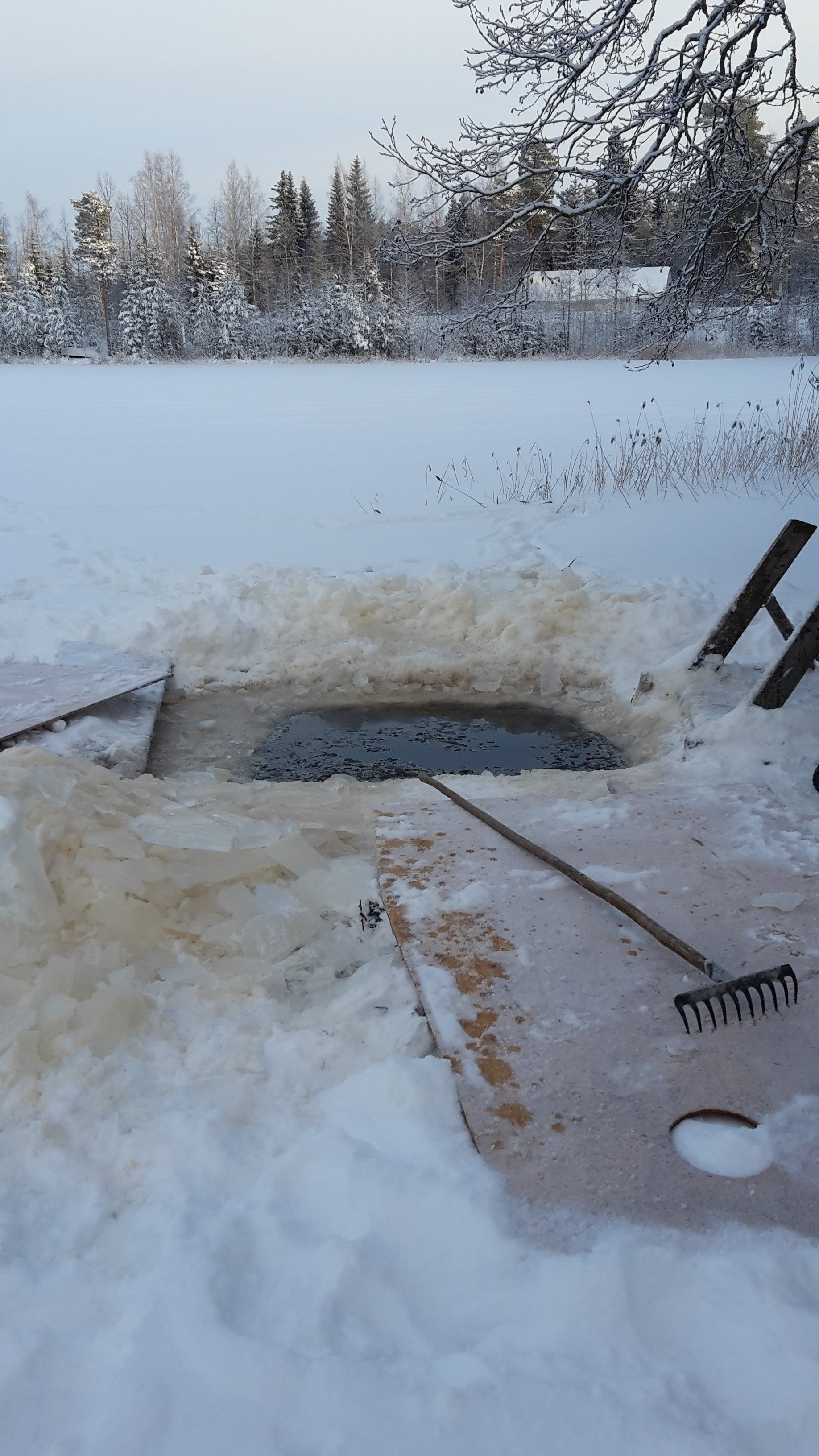 Bathing in an ice hole in a Finnish Lake after going to the sauna is a truly awakening experience. But why do lakes freeze over and why is there liquid water beneath it? Find out in this blog post at the Science of Travel Blog
