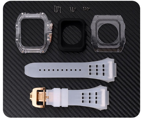 Apple-Watch-Transparent-Bang-Refit-Cases-and-Strap-44mm-45mm-11