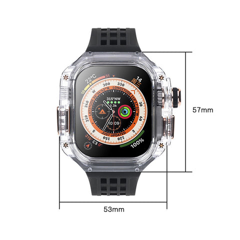 Apple-Watch-Ultra-Transparent-Bang-Refit-Cases-and-Strap-49mm-12