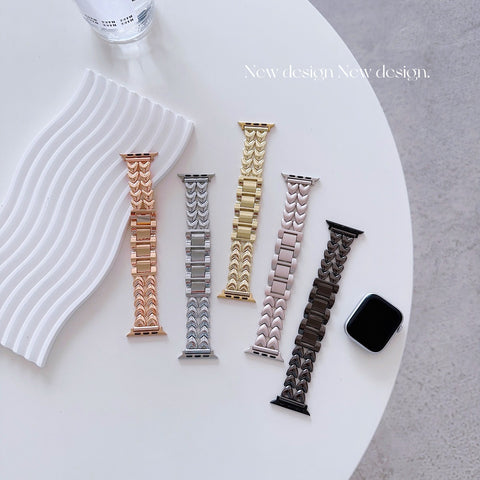 Apple Watch Double Row Love Alloy Band-1