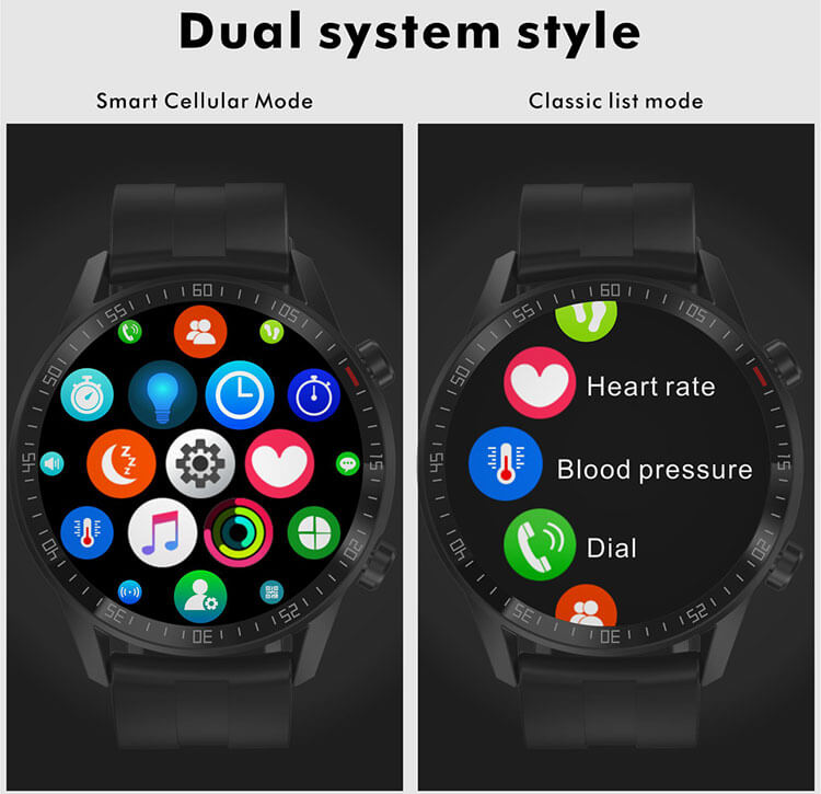 Vantage Smart Watch Dual Menu