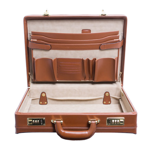 Genuine Ostrich Leather Briefcase — Rooten's Travel & Adventure