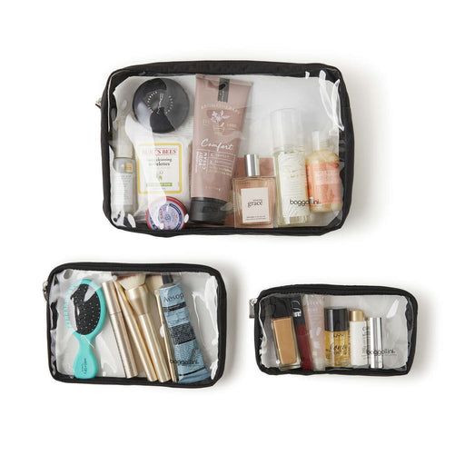 Travelon Wet/Dry 1 Quart Toiletry Kit - Black - Irv's Luggage