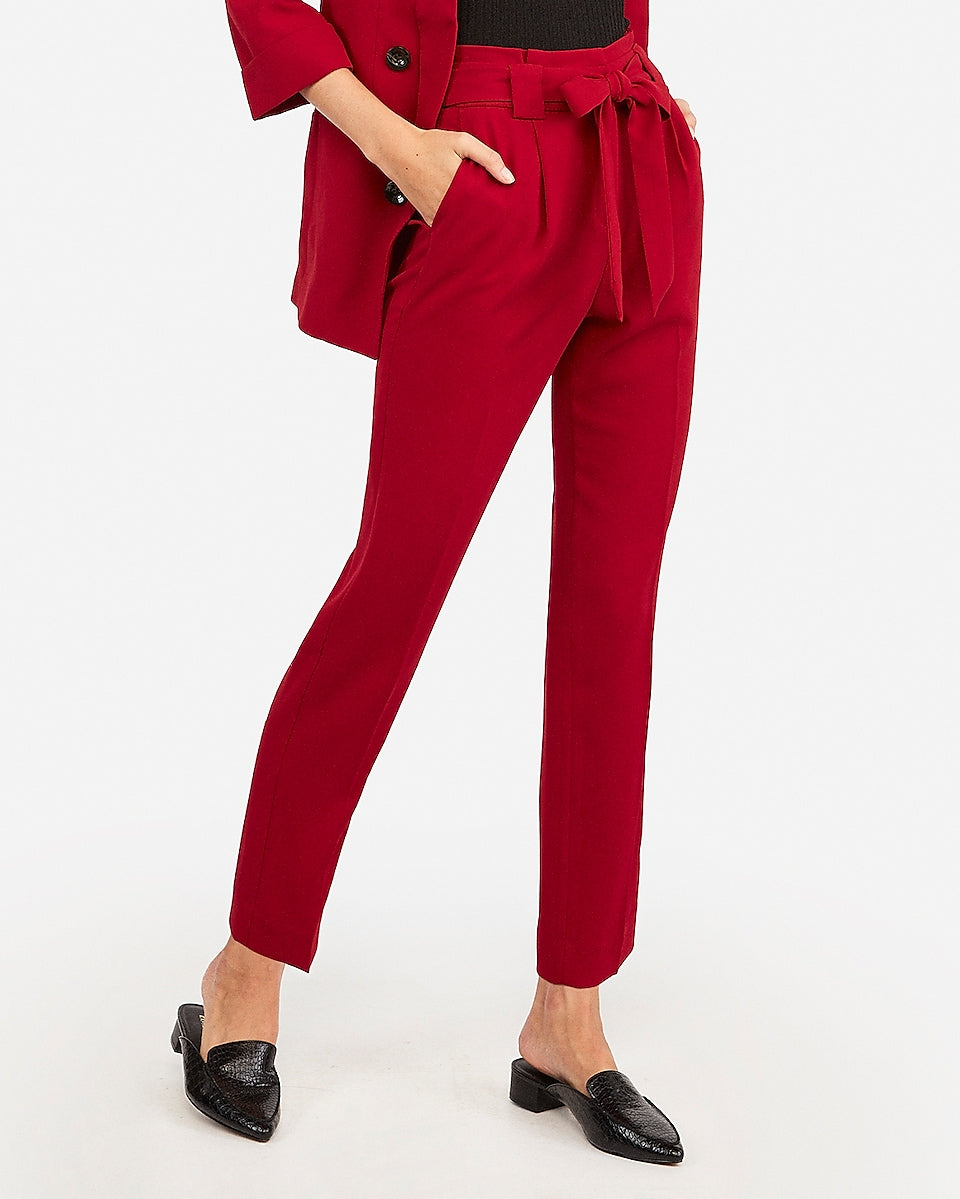 Buy Burgundy Trousers  Pants for Women by Bitterlime Online  Ajiocom
