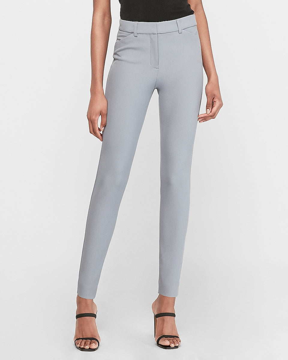 light gray skinny pants