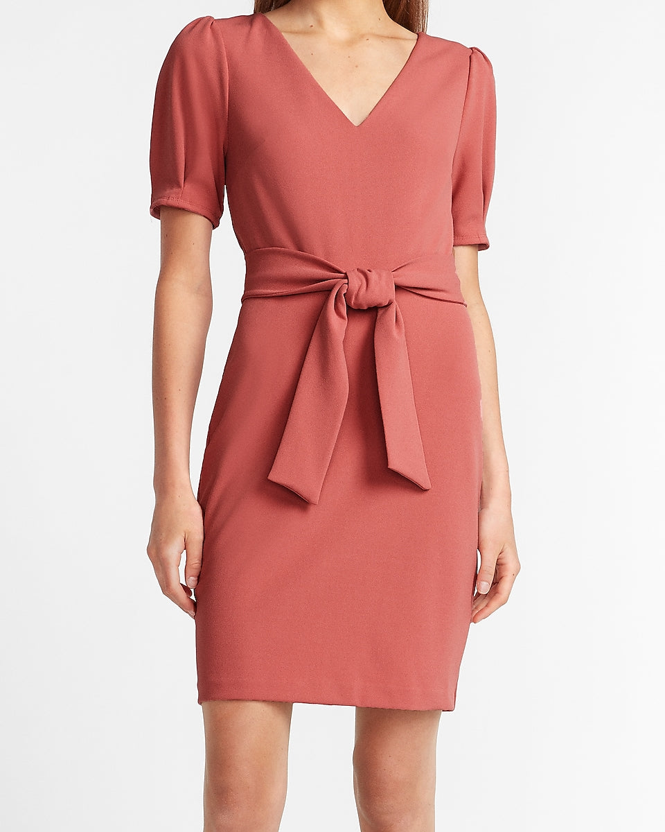 rose sheath dress