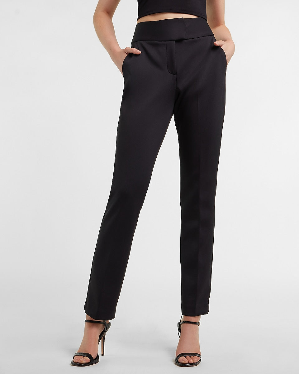 Express, Pants & Jumpsuits, Black Express Columnist High Waisted Bootcut  Pants Size