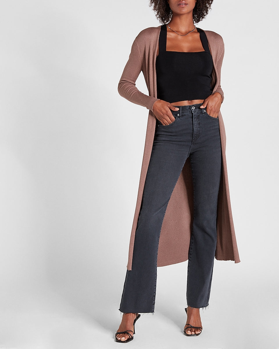 Light Duster Cardigan With Pockets – BARAMI