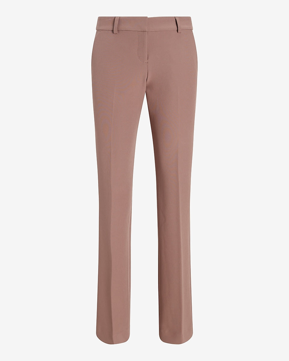 Express | Low Rise Supersoft Twill Bootcut Editor Pant in Deep Taupe ...