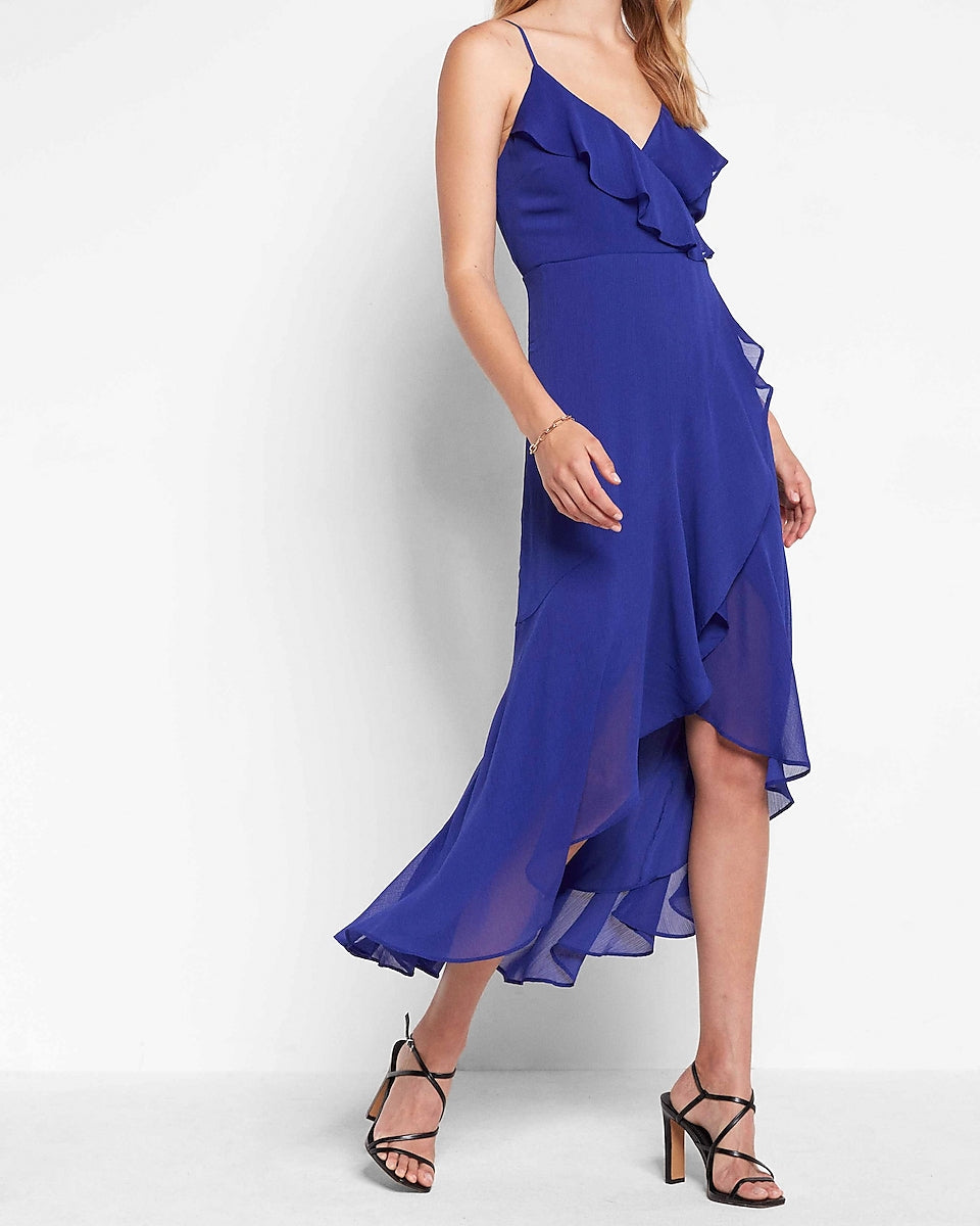 Express Chiffon Maxi Dress