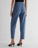 Super High Waisted Pleated Ankle Pant