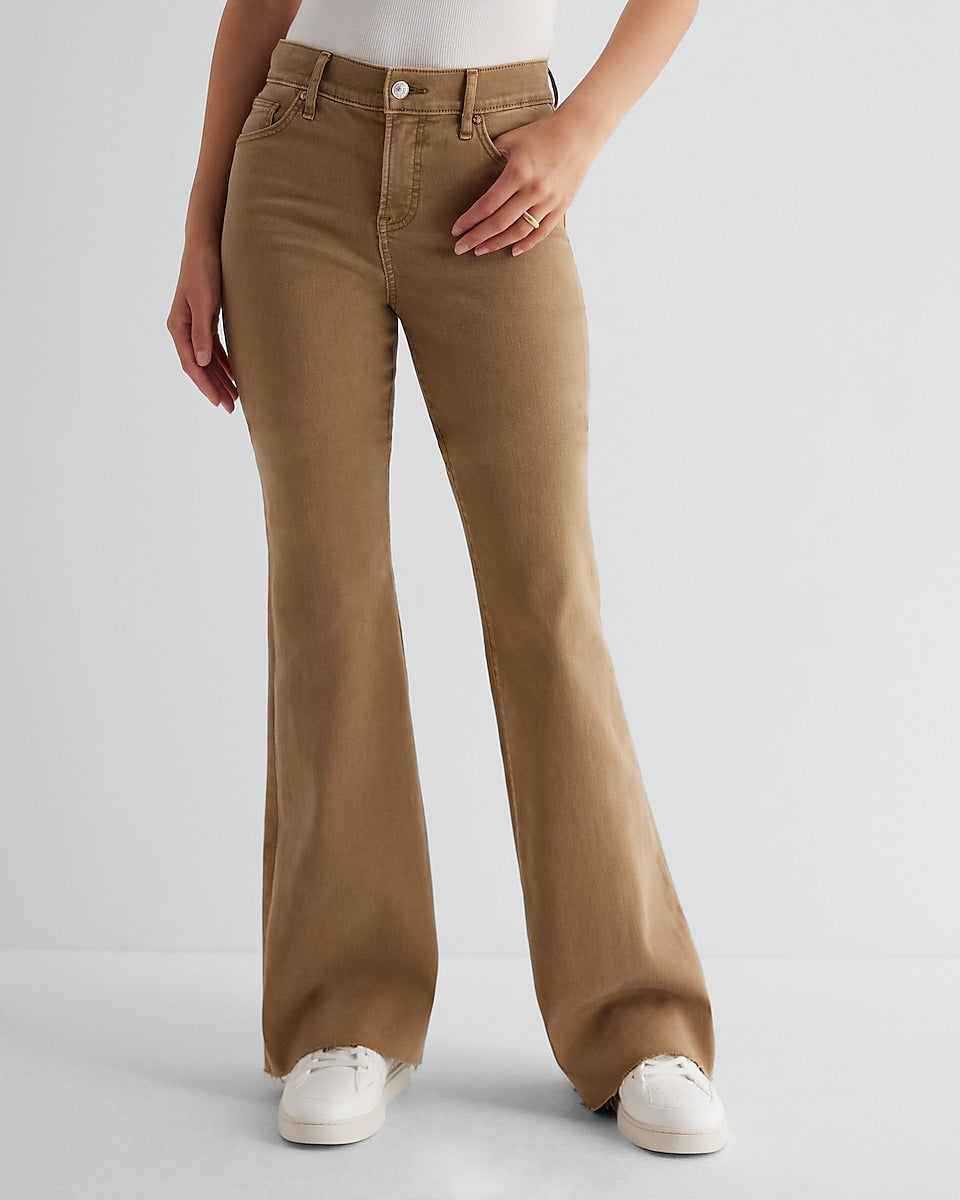 Khaki Flares