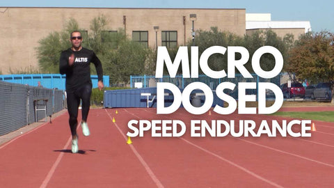 micro dosing speed endurance for sprinters