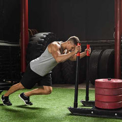 sled push workout for speed