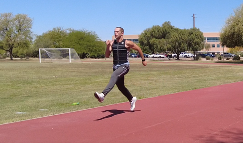 weighted vest sprinting