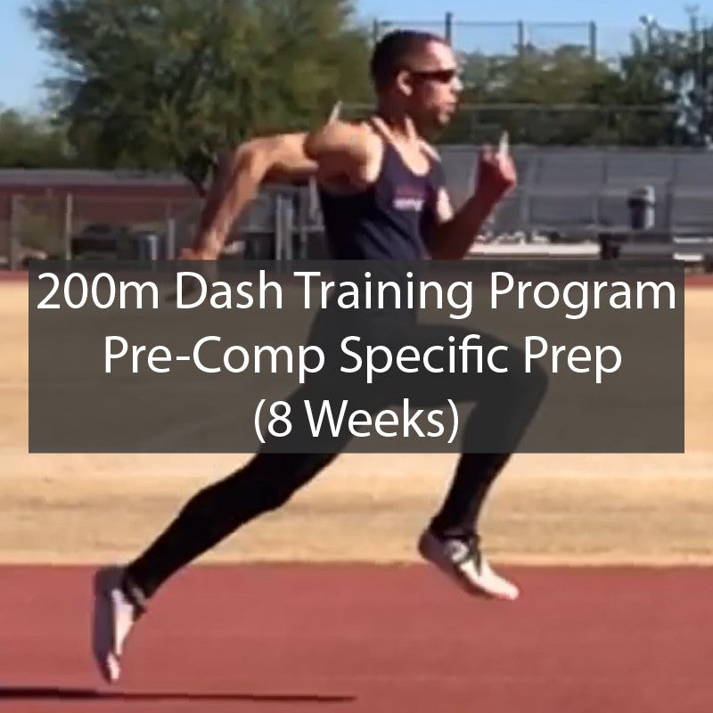 200m Dash Sprint Training Program 8 Week SPP ATHLETE.X