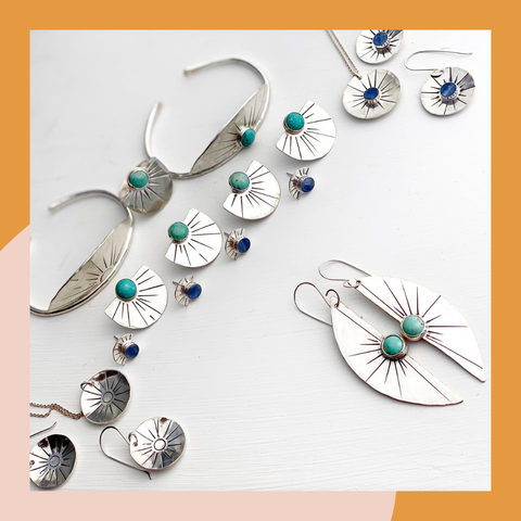 Solana Turquoise and Silver Collection