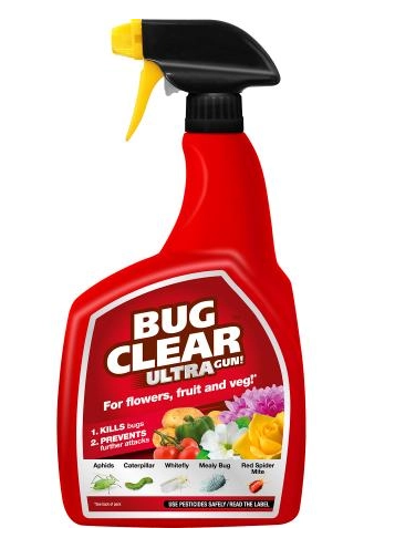 Bug Clear Ultra Vine Weevil Killer 480 ML, Pest Control, Sprays & Feeds, Garden