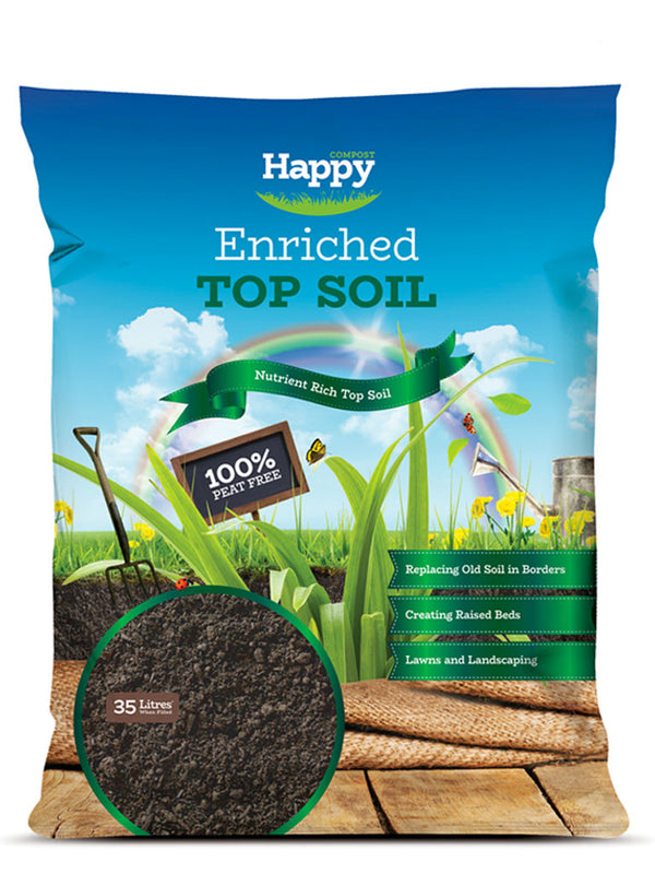 Happy Compost Topsoil 35L
