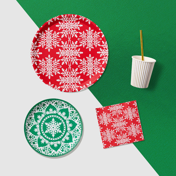 Jolly Snowflake Tableware Set by Coterie