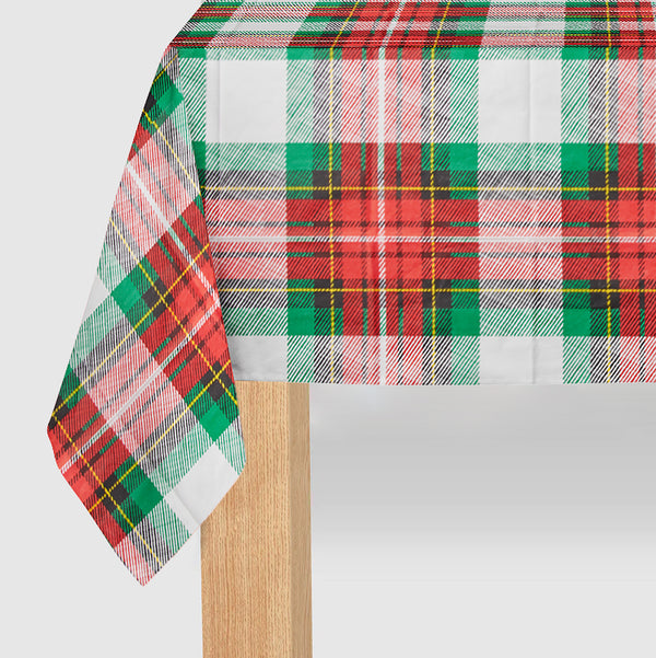 Winter Plaid Tablecloth by Coterie