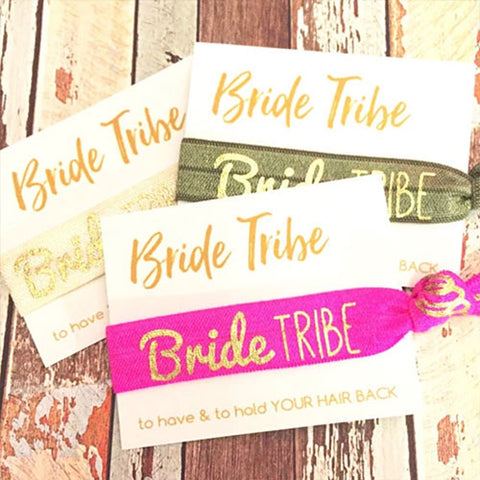 Bridal hair ties for bachelorette party