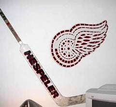 Red Wings Hockey Mosaic | Red Wings Hockey Mosaic