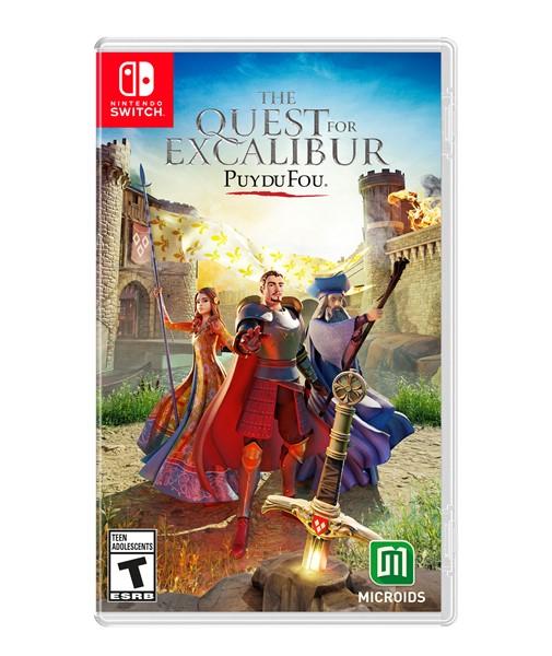 The Quest For Excalibur: Puy Du Fou - Nintendo Switch Switch Lite NS Video Game