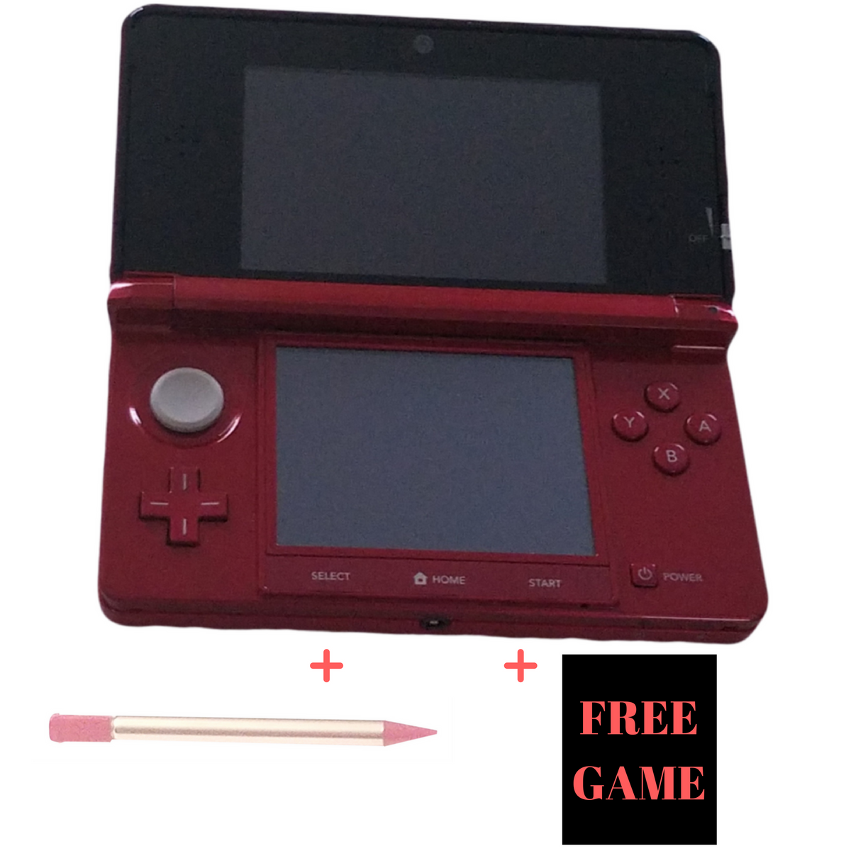 flame red 3ds