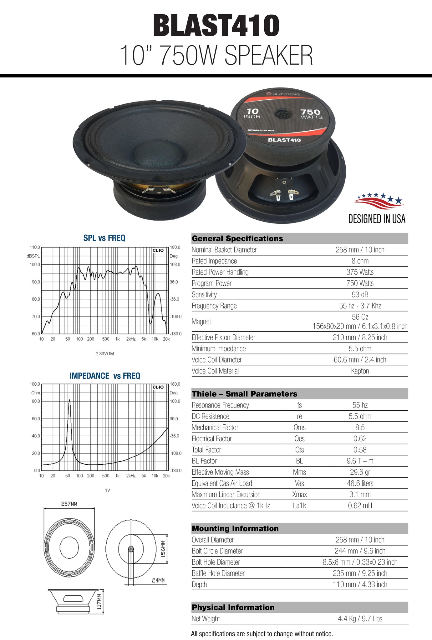 View BLAST410 Datasheet