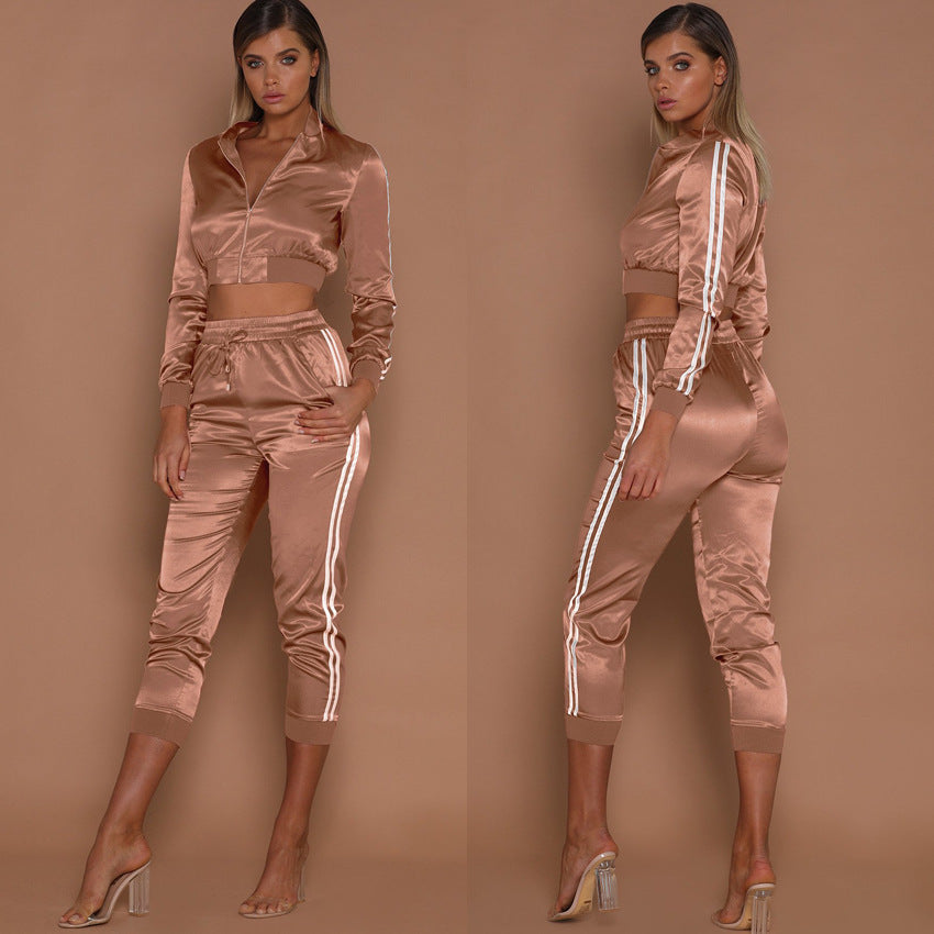 rose gold tracksuit