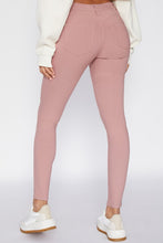 Load image into Gallery viewer, Pink Hyperstretch Skinny Ankle Jeggings