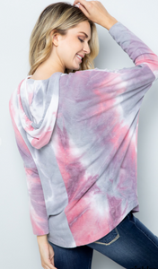 Happy Spirit Tie Dye Hoodie