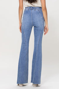 Cello Denim High Rise Flared Denim