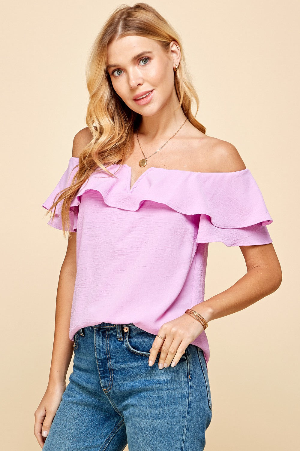 Whimsy Off Shoulder Top