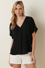 Load image into Gallery viewer, Chic V-Neck Satin Top