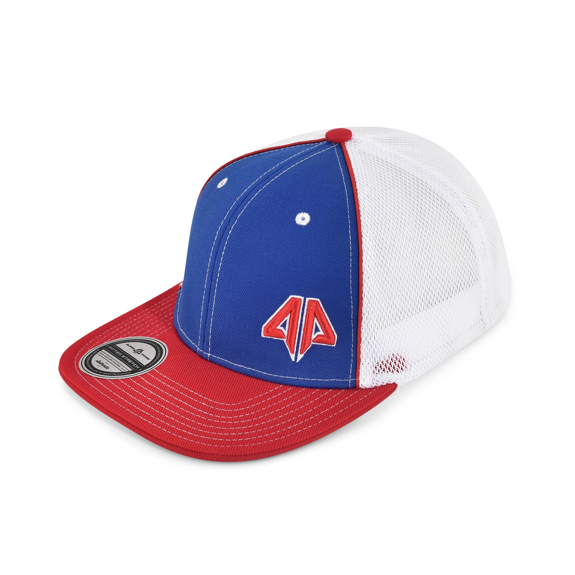 red white and blue hat