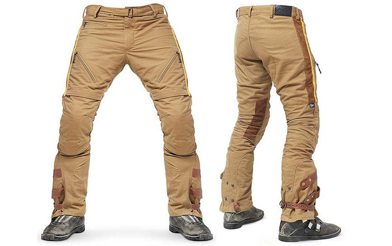 Rally Marathon motorcycle pants from Fuel Motorcycles.