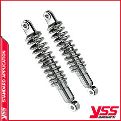 yss-rd222-300p-08-18 chrome springs without covers