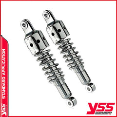 yss-rd222-360p-22-18 chrome springs perforated chrome covers 60mm