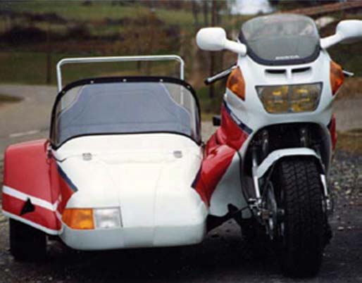 Fabrication de side car en 1989.