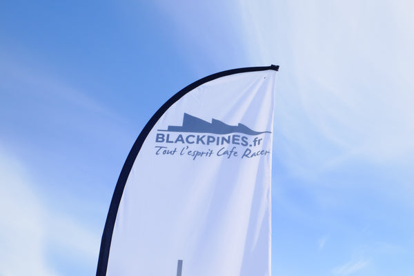 Flaggenständer Blackpines Cafe Racer BPCR