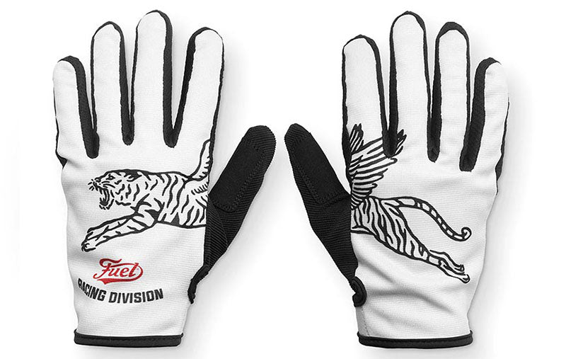 Pair of Racing Division motorcycle gloves.