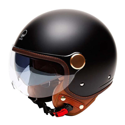 Grasse Fuel Motorcycles demi-jet helmet