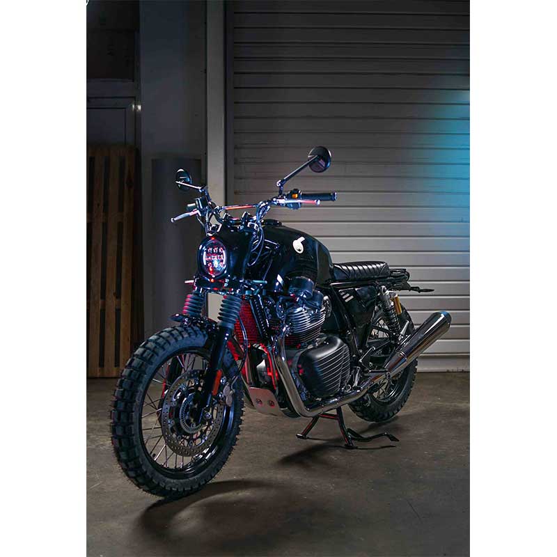 Bonvent Motorbikes Black Super Scrambler Kit.