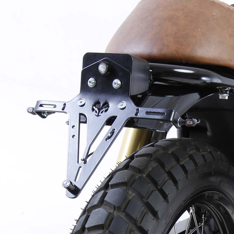 Kennzeichenhalter-Kit von Hedgehog Motorcycles.