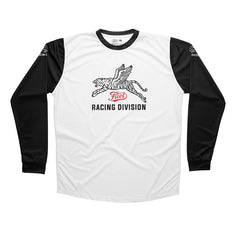 Racing Division white enduro jersey.