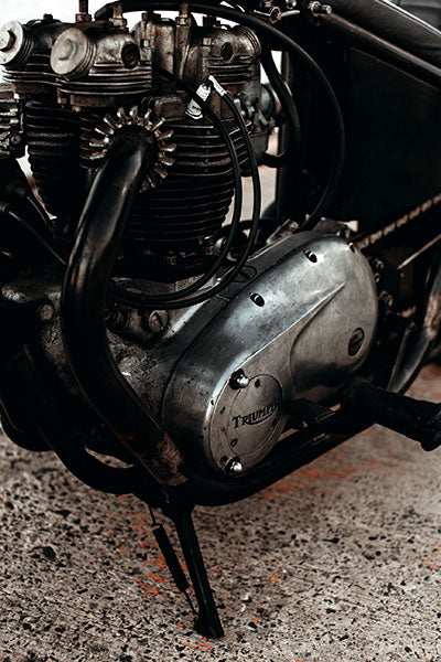 Triumph-Motorradmotor.