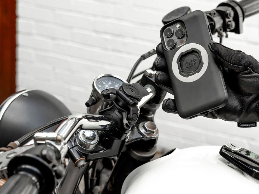 Quad Lock Pro handlebar mount.