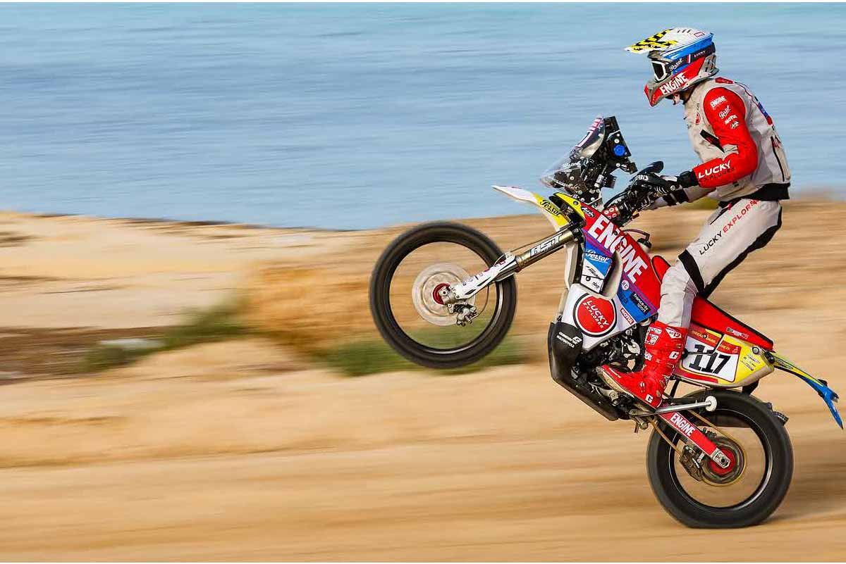 Endurance Lucky Explorer Fuel Motorcycles Dakar Rally